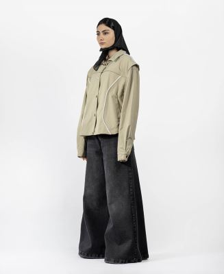 مانتو مغزی دوزی زنانه