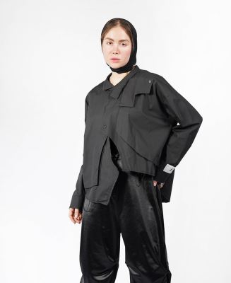 مانتو نامتقارن زنانه