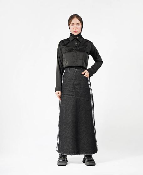 دامن نوار دوزی زنانه