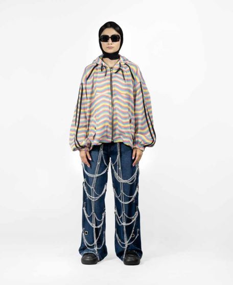 مانتو بافت دار زنانه