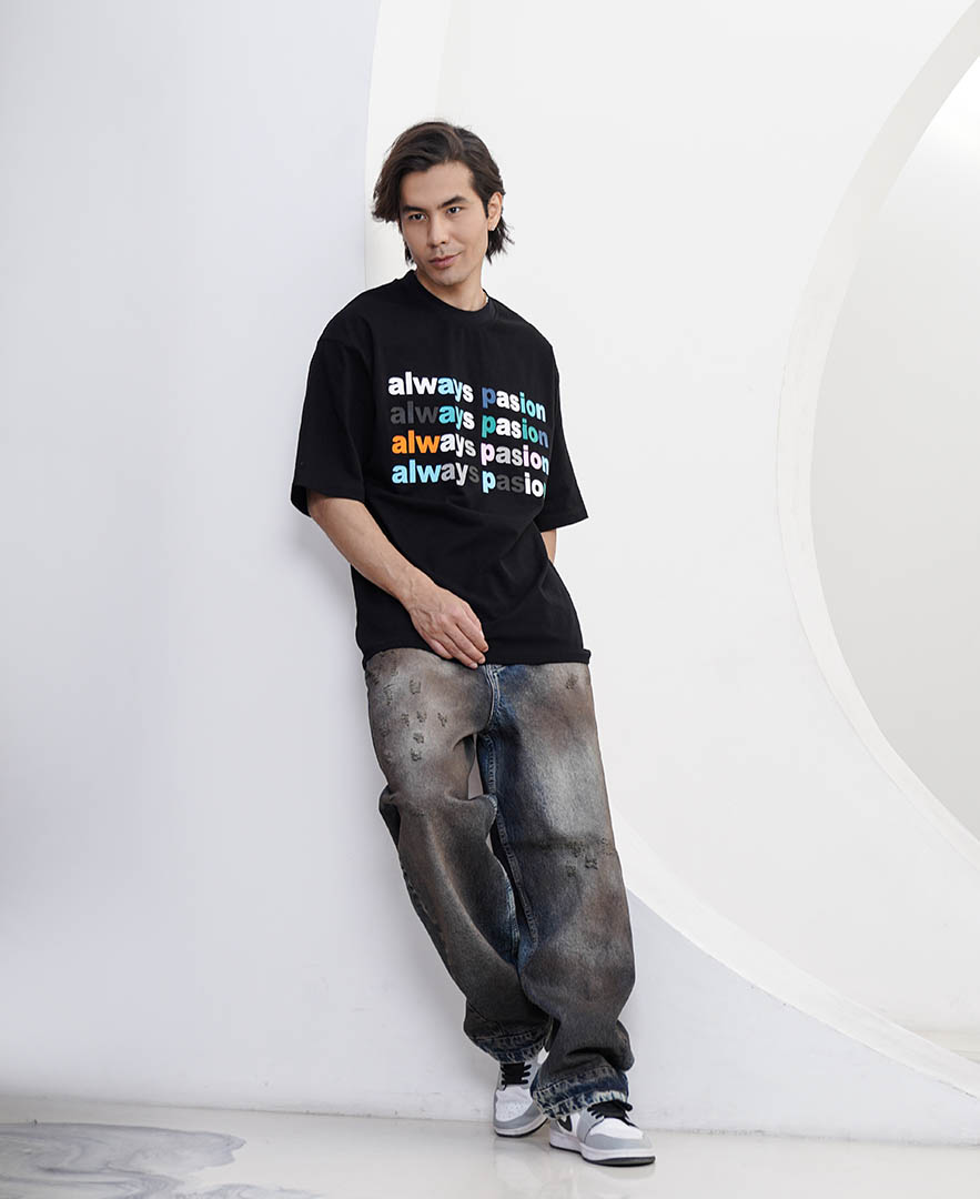 تیشرت چاپ دار مردانه