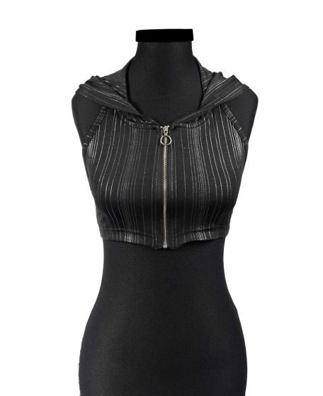 تاپ کلاه دار زنانه