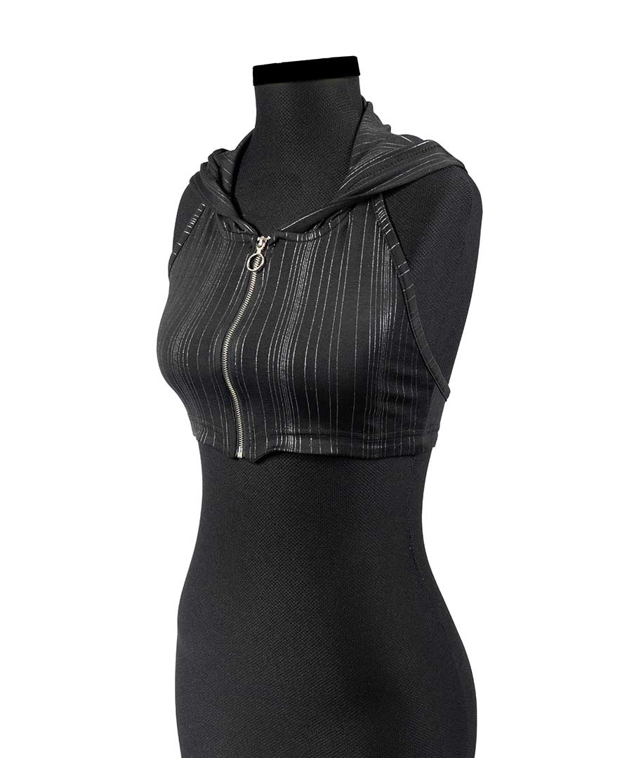 تاپ کلاه دار زنانه