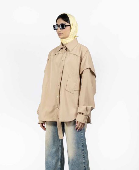 مانتو چندلایه زنانه