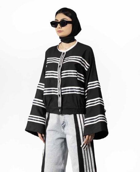 مانتو نوار دوزی زنانه