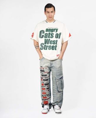 تیشرت چاپ دار مردانه