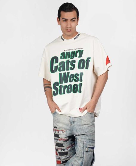 تیشرت چاپ دار مردانه