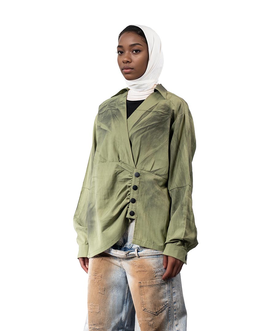 مانتو دکمه دار زنانه