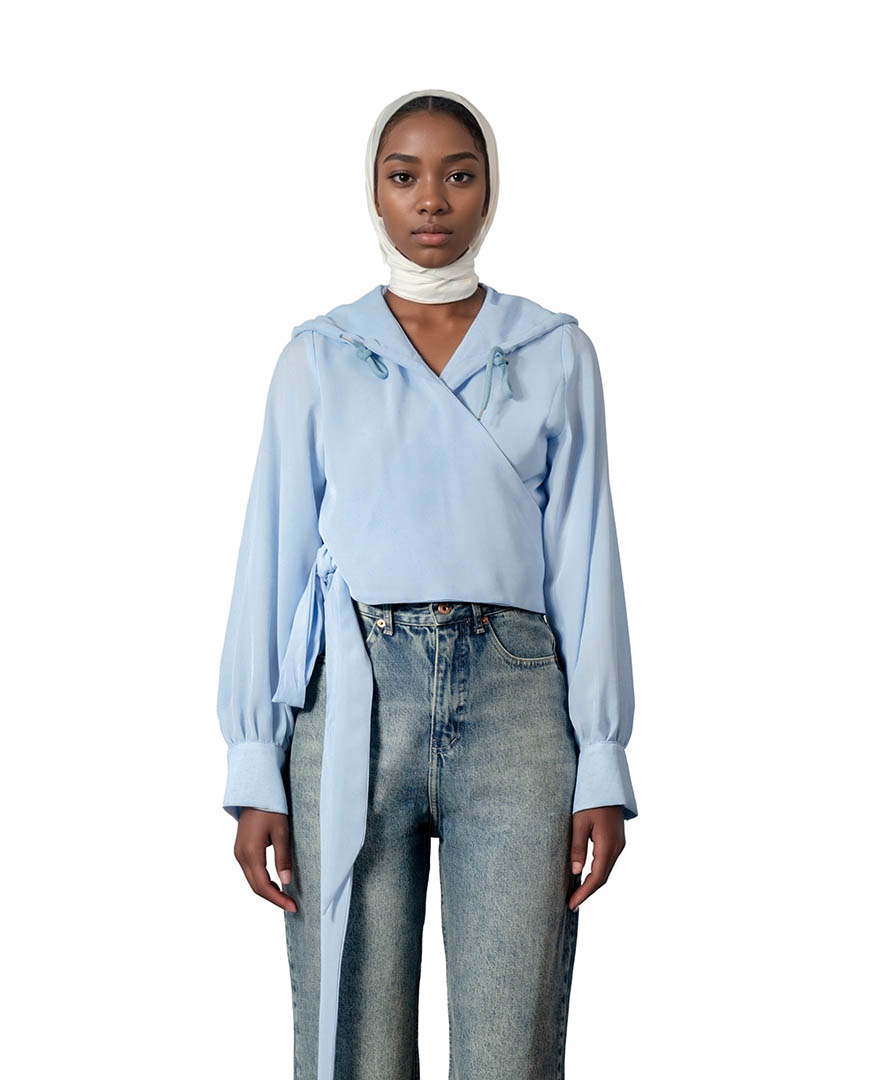 شومیز کلاه دار زنانه