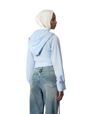 شومیز کلاه دار زنانه