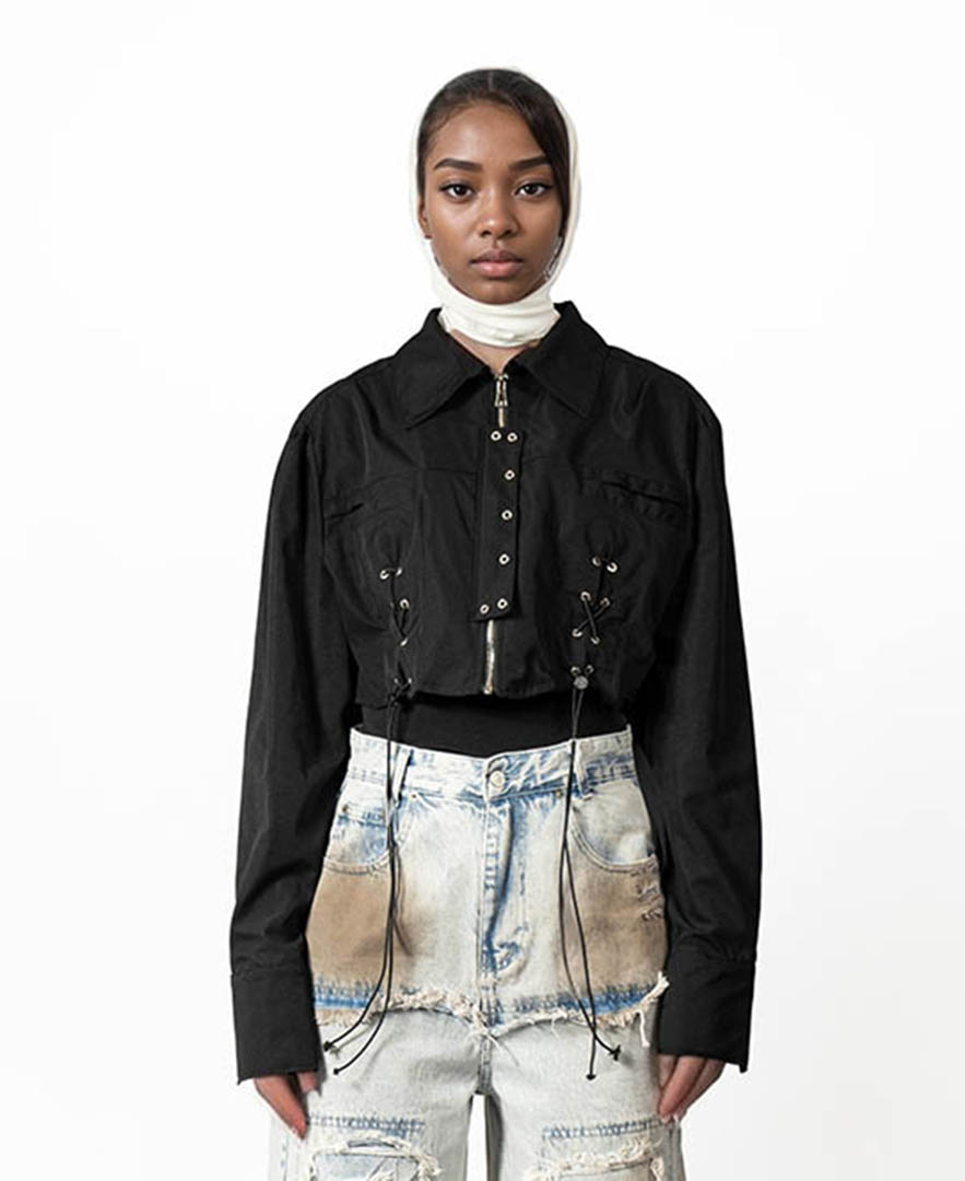 شومیز بند دار زنانه