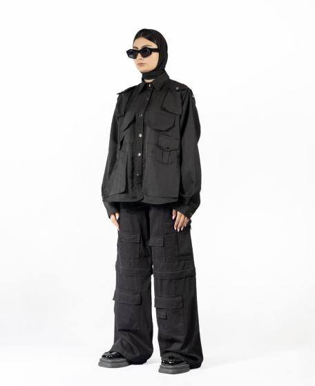 مانتو جیب دار زنانه