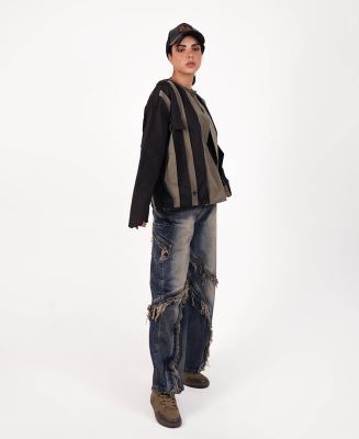 مانتو برش دار زنانه