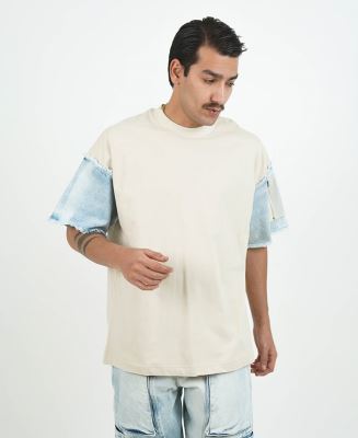 تیشرت خرجکاردار مردانه