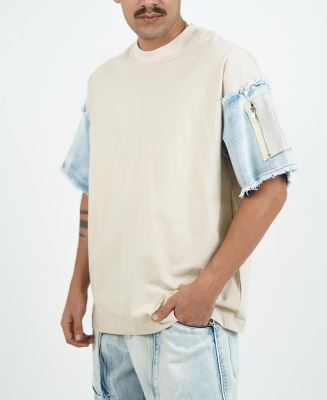 تیشرت خرجکاردار مردانه