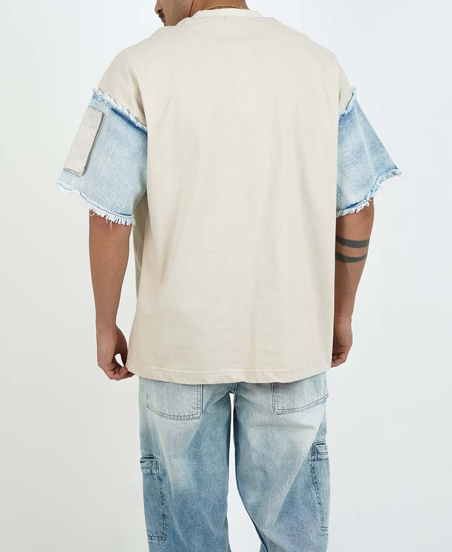 تیشرت خرجکاردار مردانه