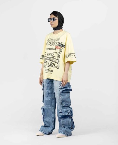 تیشرت چاپ دار زنانه