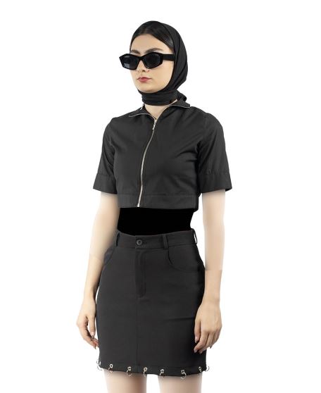 دامن پرچ دار زنانه