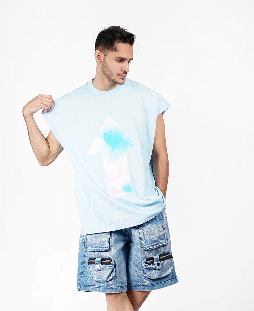 رکابی چاپ دار مردانه