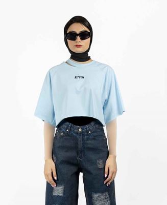 تیشرت کراپ زنانه