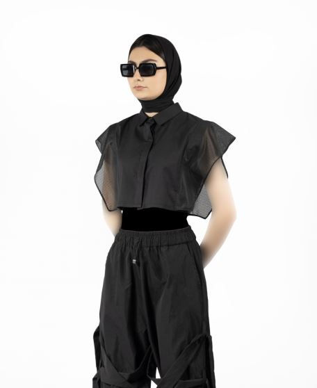 تاپ ترکیبی زنانه