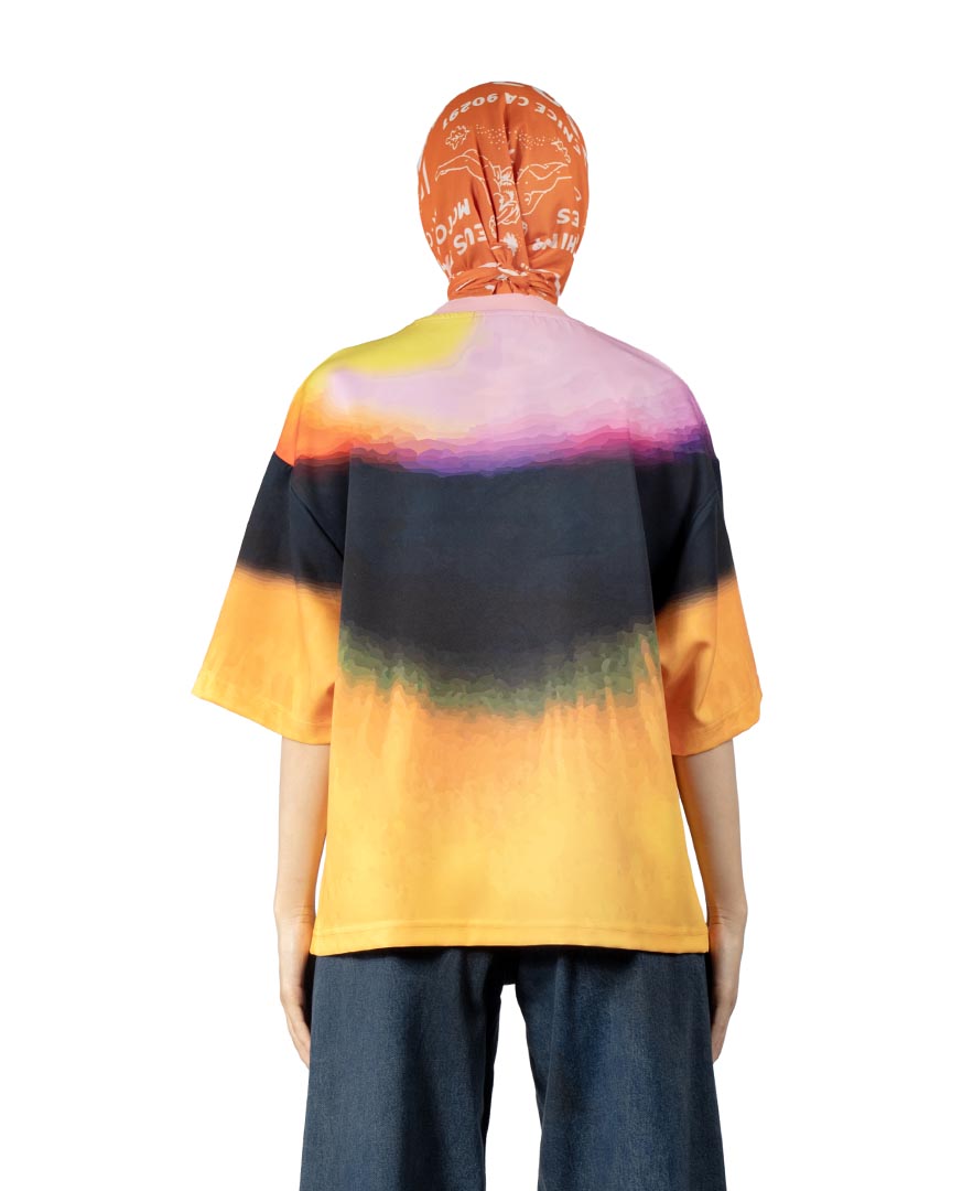 تیشرت طرحدار زنانه