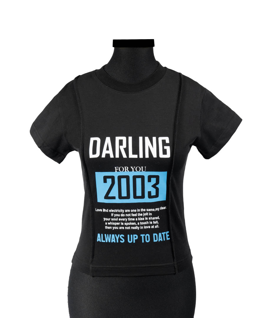 تیشرت چاپ دار زنانه