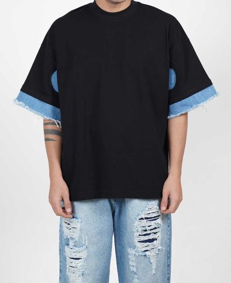 تیشرت خرجکاردار مردانه