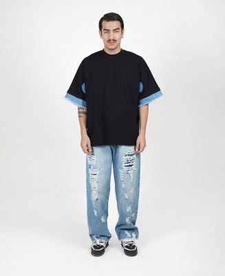 تیشرت خرجکاردار مردانه