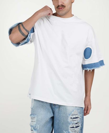 تیشرت خرجکاردار مردانه