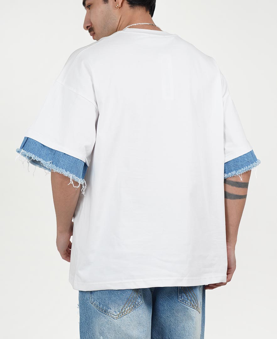 تیشرت خرجکاردار مردانه