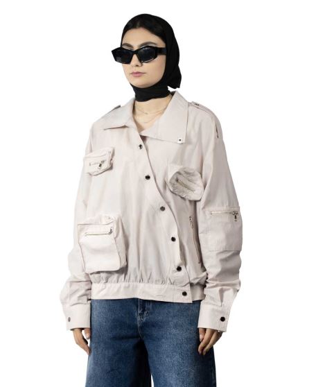 مانتو نامتقارن زنانه