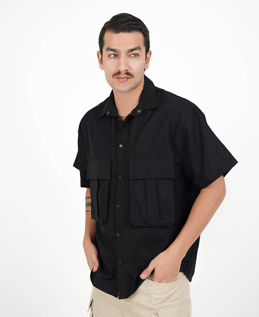 پیراهن جیب دار مردانه