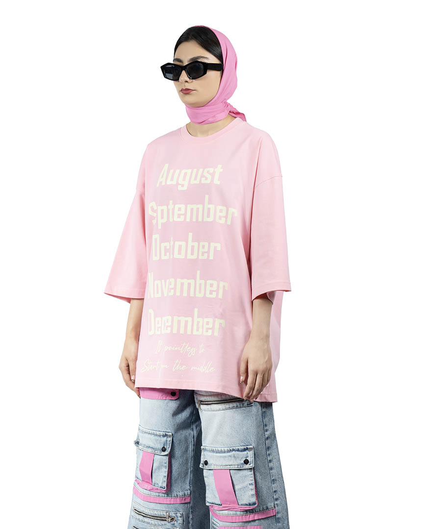 تیشرت چاپ دار زنانه