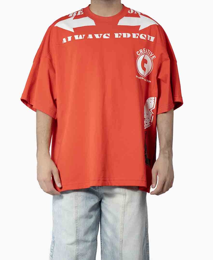 تیشرت چاپ دار مردانه