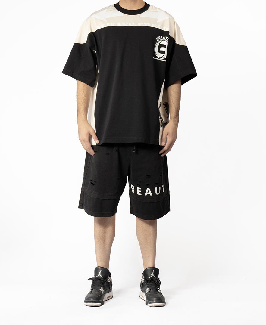 تیشرت چاپ دار مردانه