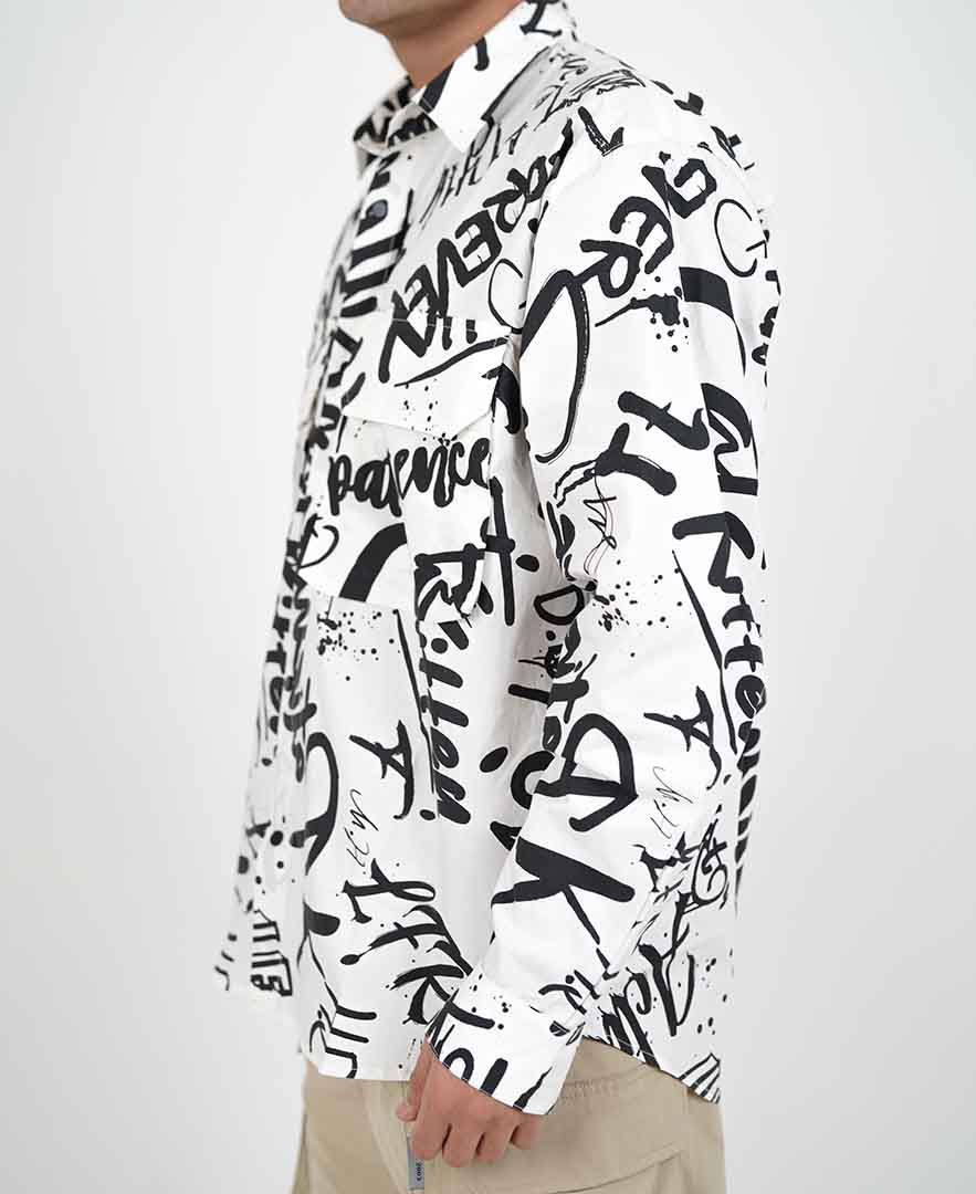 پیراهن چاپ دار مردانه