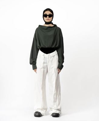 شلوار برش دار زنانه