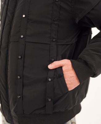 کاپشن پرچ دار مردانه