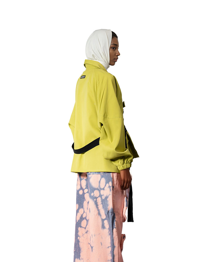 مانتو نامتقارن زنانه