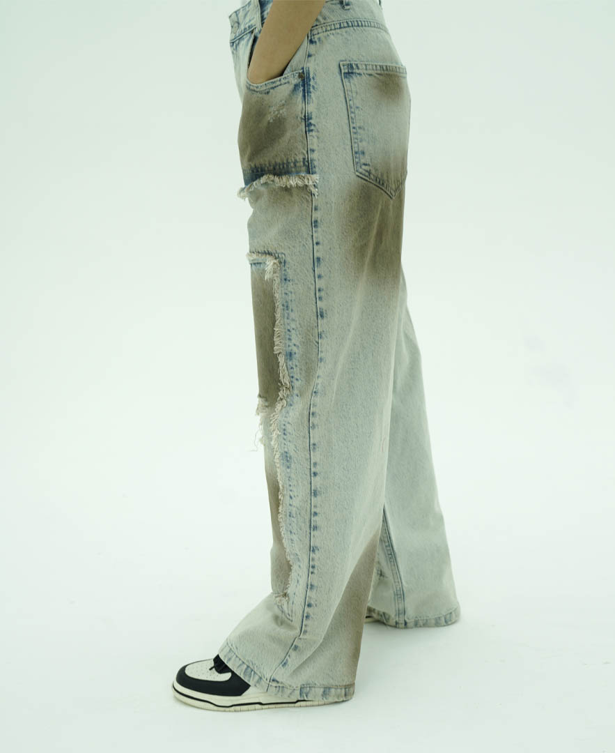 شلوار زاپ دار زنانه