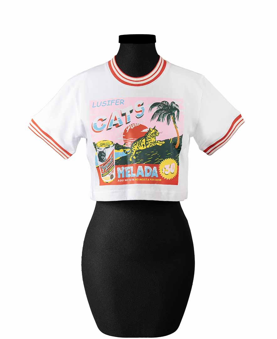 تیشرت چاپ دار زنانه