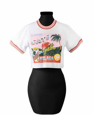 تیشرت چاپ دار زنانه