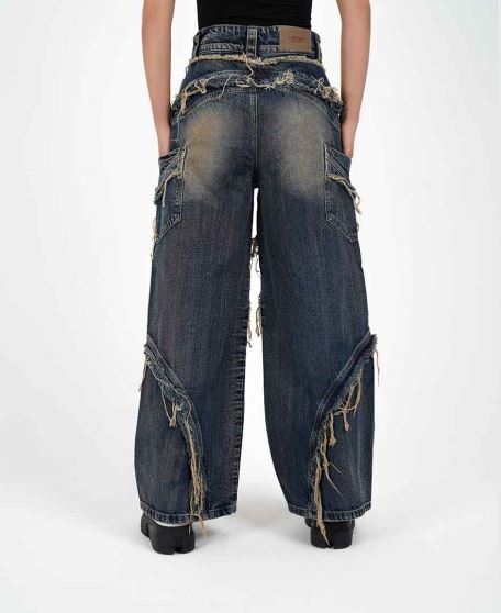 شلوار زاپ دار زنانه