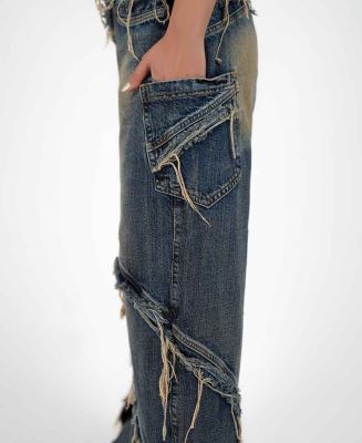 شلوار زاپ دار زنانه