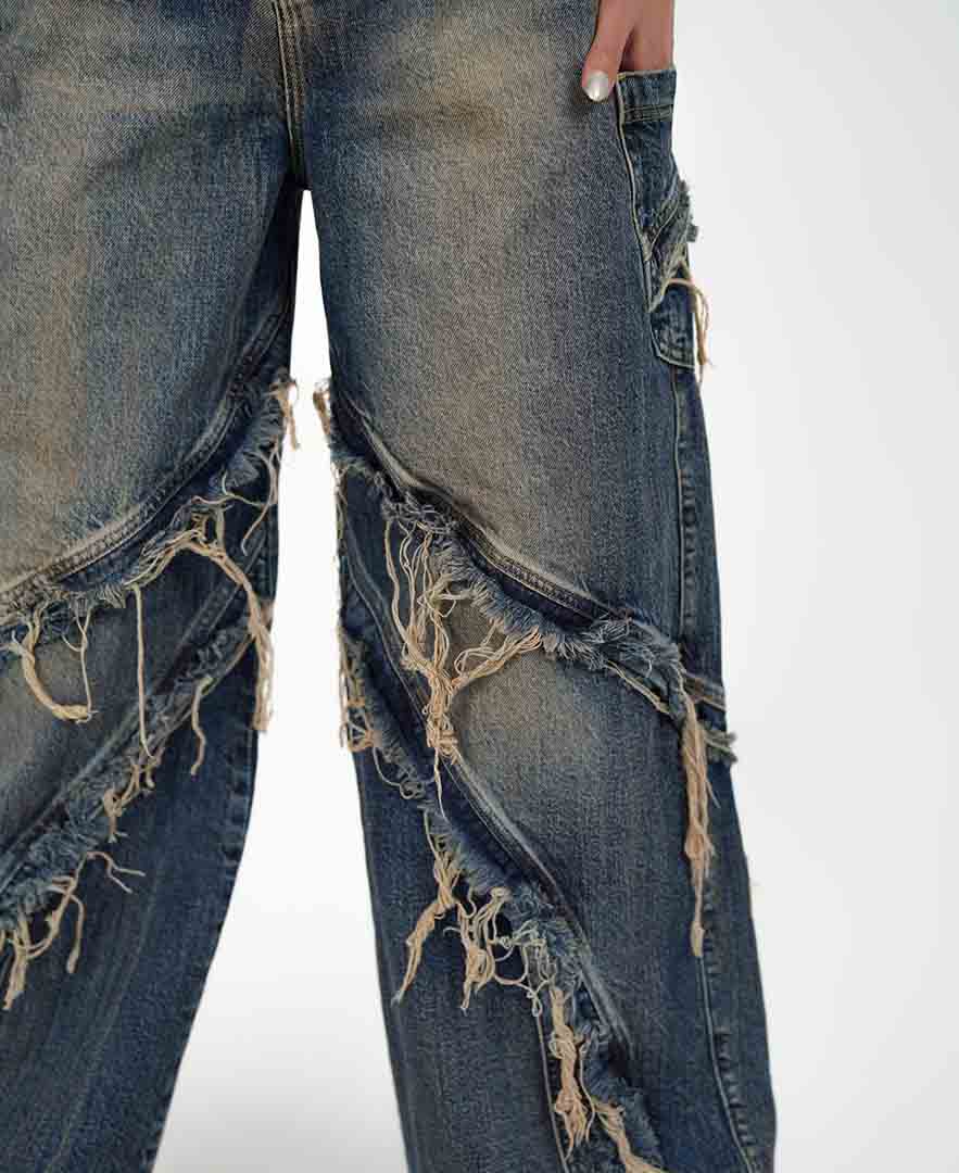 شلوار زاپ دار زنانه