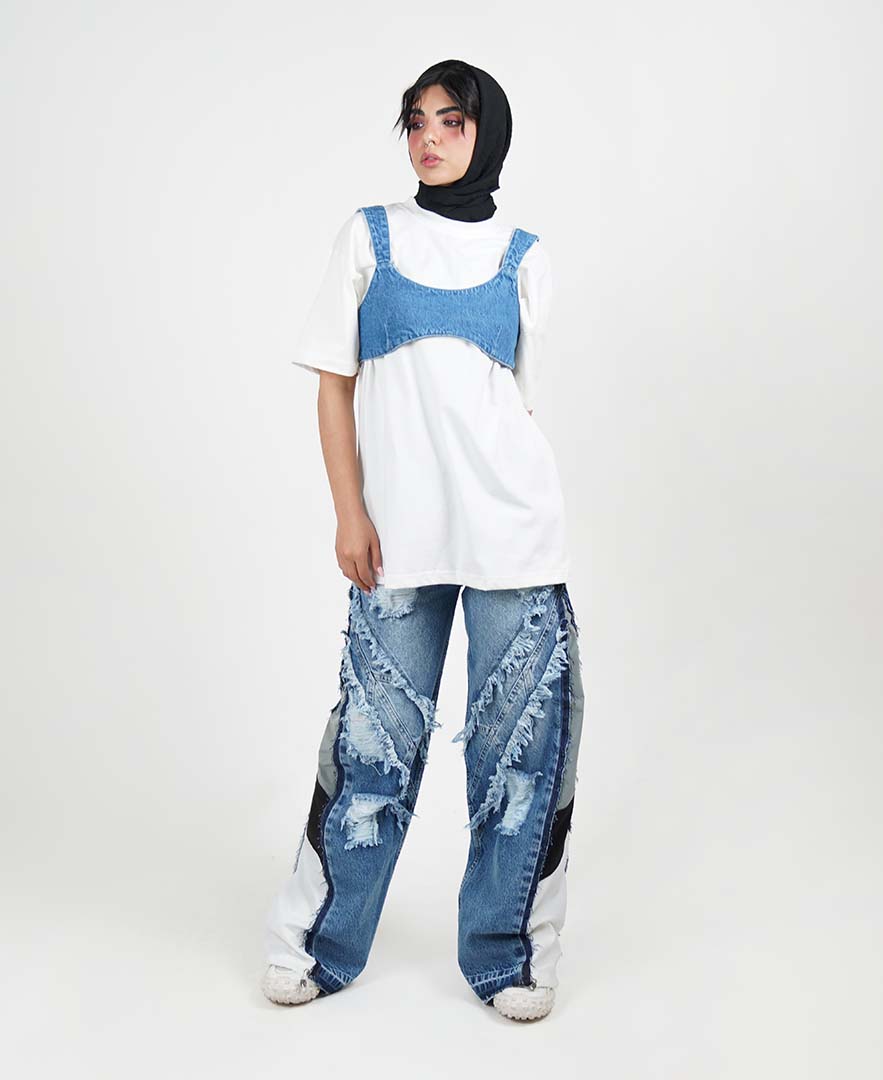 تیشرت لانگ زنانه