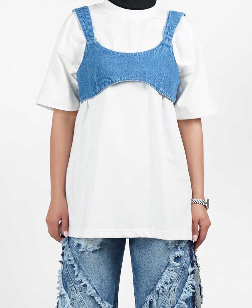 تیشرت لانگ زنانه