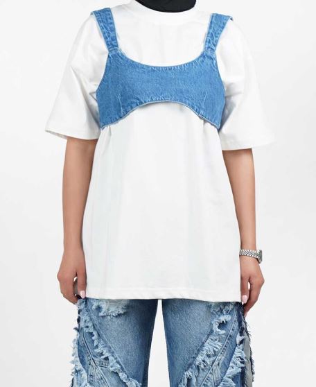 تیشرت لانگ زنانه