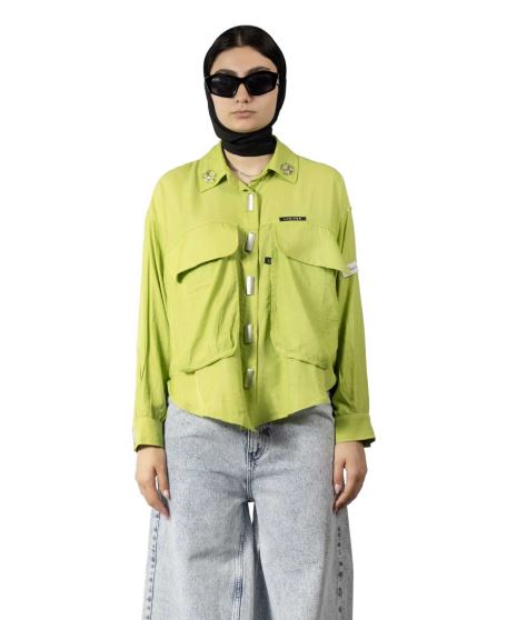 مانتو جیب دار زنانه